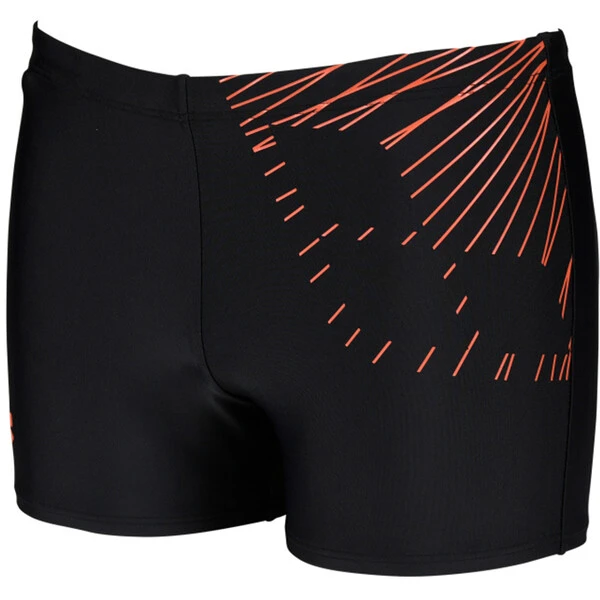ARENA TRICK Swim Shorts Black/Red 2022 - Image 3