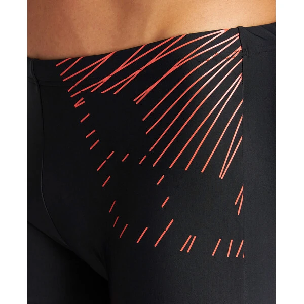 ARENA TRICK Swim Shorts Black/Red 2022 - Image 8