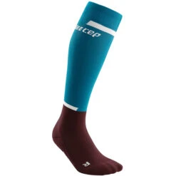 CEP THE RUN TALL Socks Blue/Red