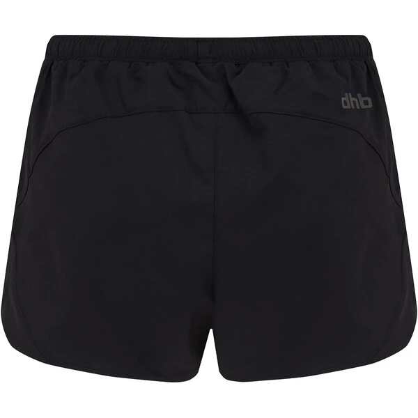 DHB 3" Women's Shorts Run Black - Image 2