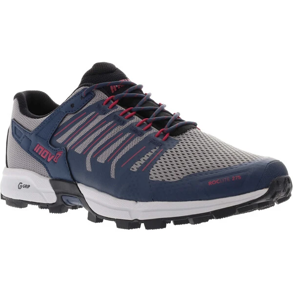 INOV-8 ROCLITE G 275 Women's Trail Shoes Grey/Blue/Pink 2022 - Image 2