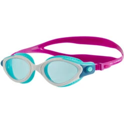 SPEEDO FUTURA BIOFUSE FLEXISEAL Women's Swimming Goggles Blue/White