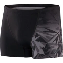 SPEEDO HYPER BOOM PLACEMENT V-CUT Swim Shorts Black/Grey 2023